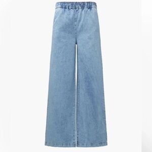 WeWoreWhat Straight Leg Mom Jeans - Pull on Indigo Denim * XS/25